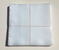 LP Hüllen, 100 my, 100 Stück, 12, Schallplattenhülle, Vinylhülle, Schutzhülle, Außenhülle