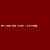Intelligentes Baumwolle-Tanktop
